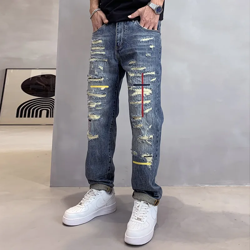SANTASTIC Jeans Men Dark Blue-4