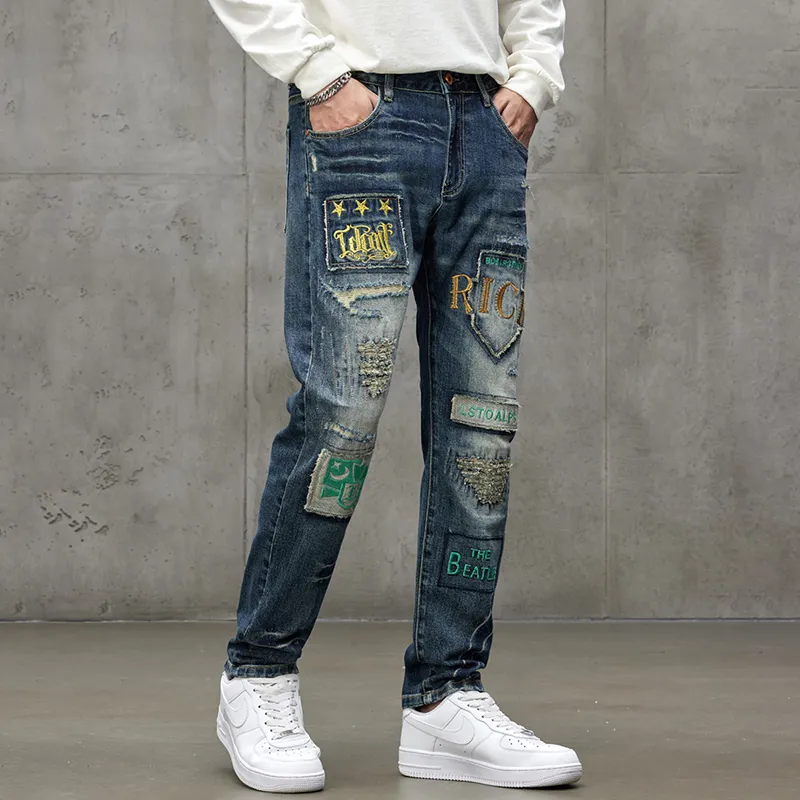 SANTASTIC Jeans Men Blue-4