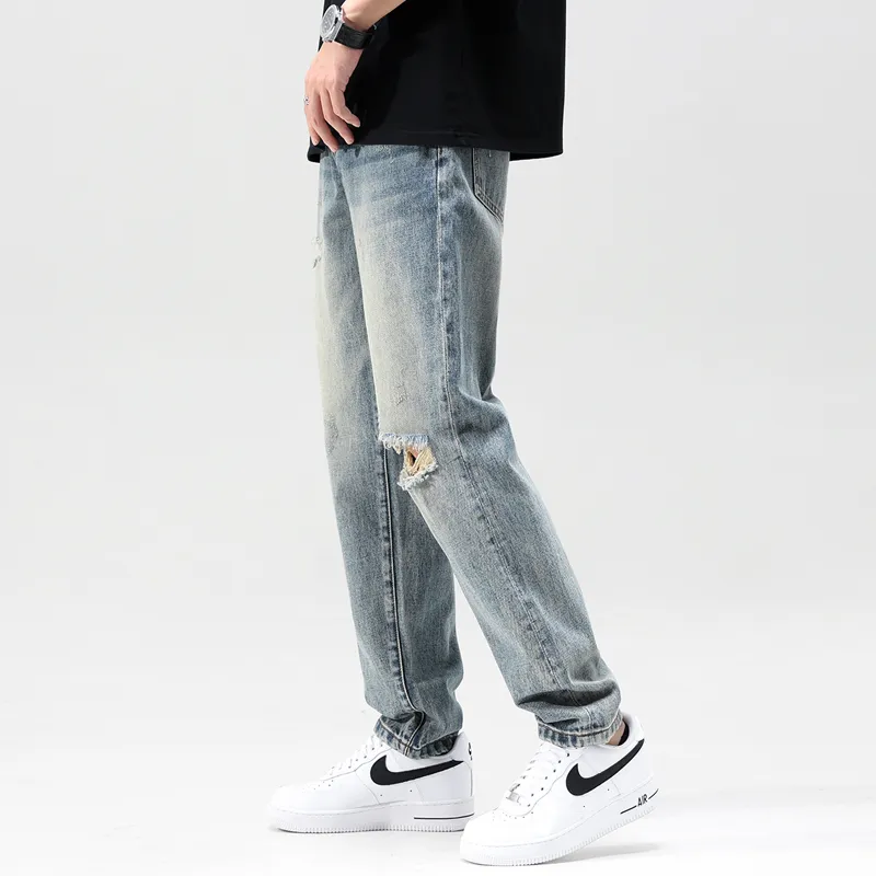 SANTASTIC Jeans Men's Vintage Blue-5