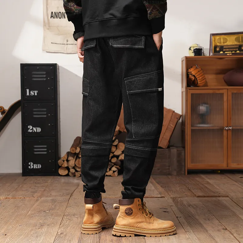 SANTASTIC Jeans Men Black-4