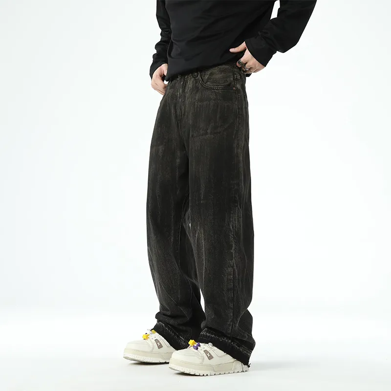 SANTASTIC Jeans Men's Dirty Black-4