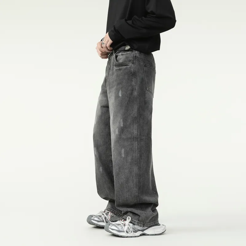 SANTASTIC Jeans Men's Black Gray-4
