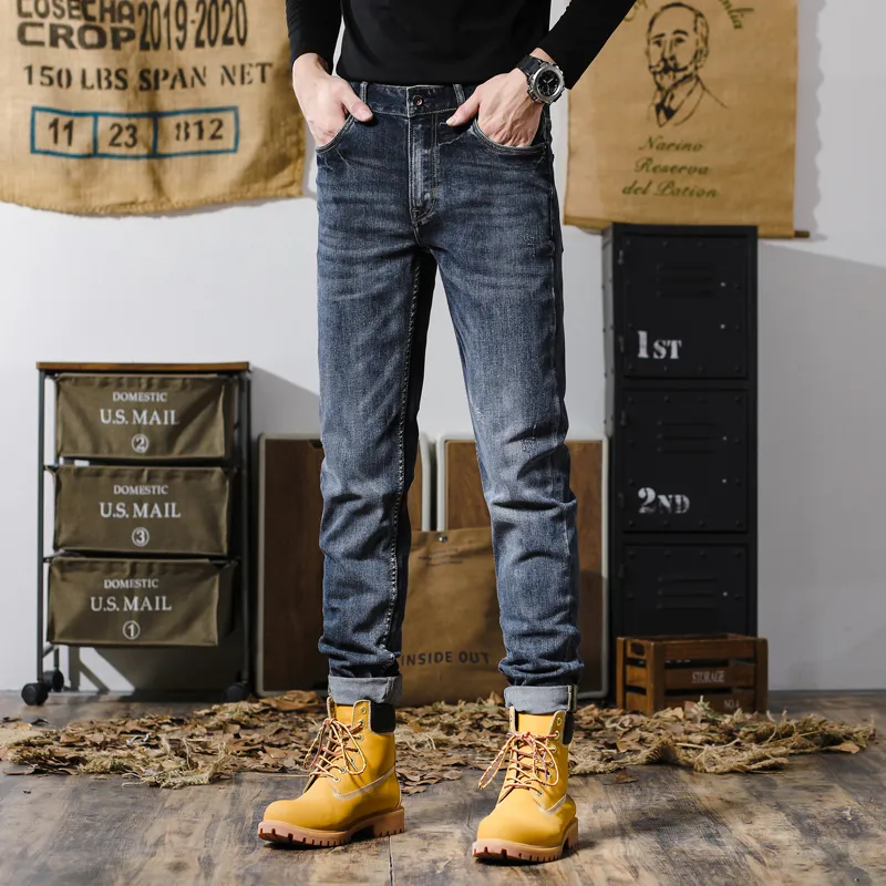 SANTASTIC Jeans Men's Blue Black-4
