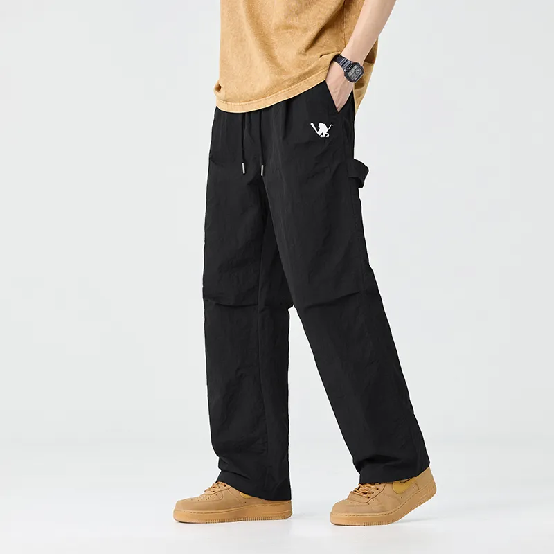 SANTASTIC Casual Pants Unisex Black-5