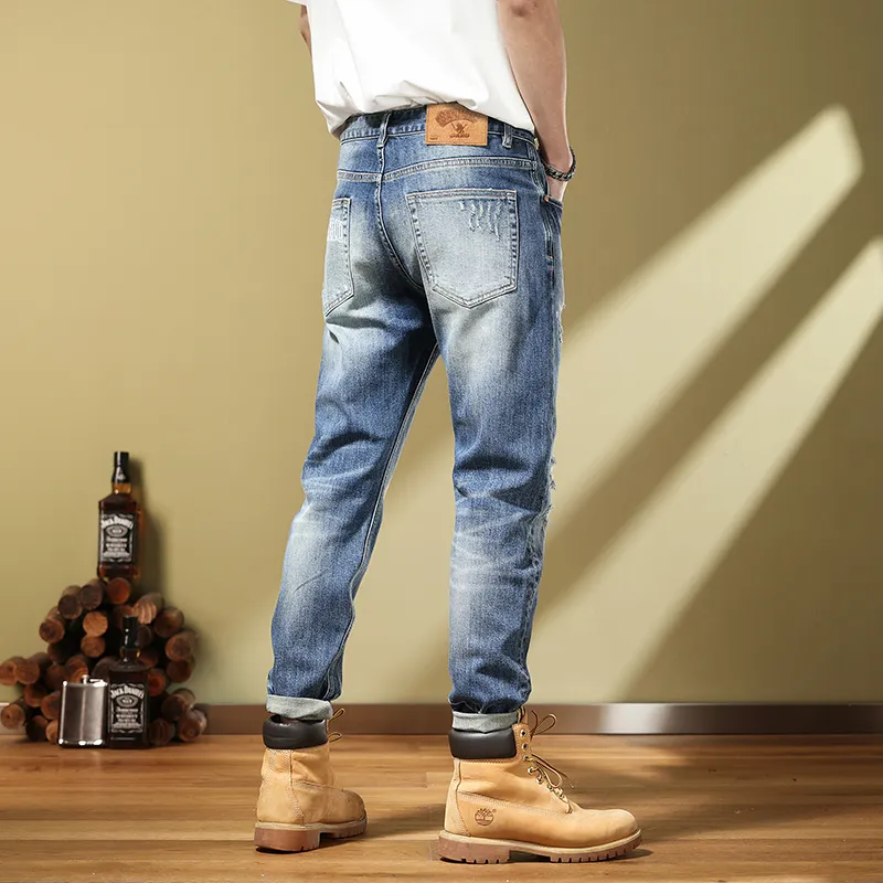 SANTASTIC Jeans Men Blue-4