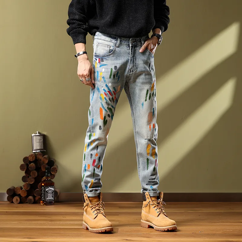 SANTASTIC Jeans Men Blue-4