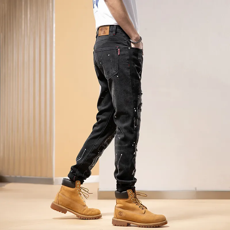 SANTASTIC Jeans Men Black-7