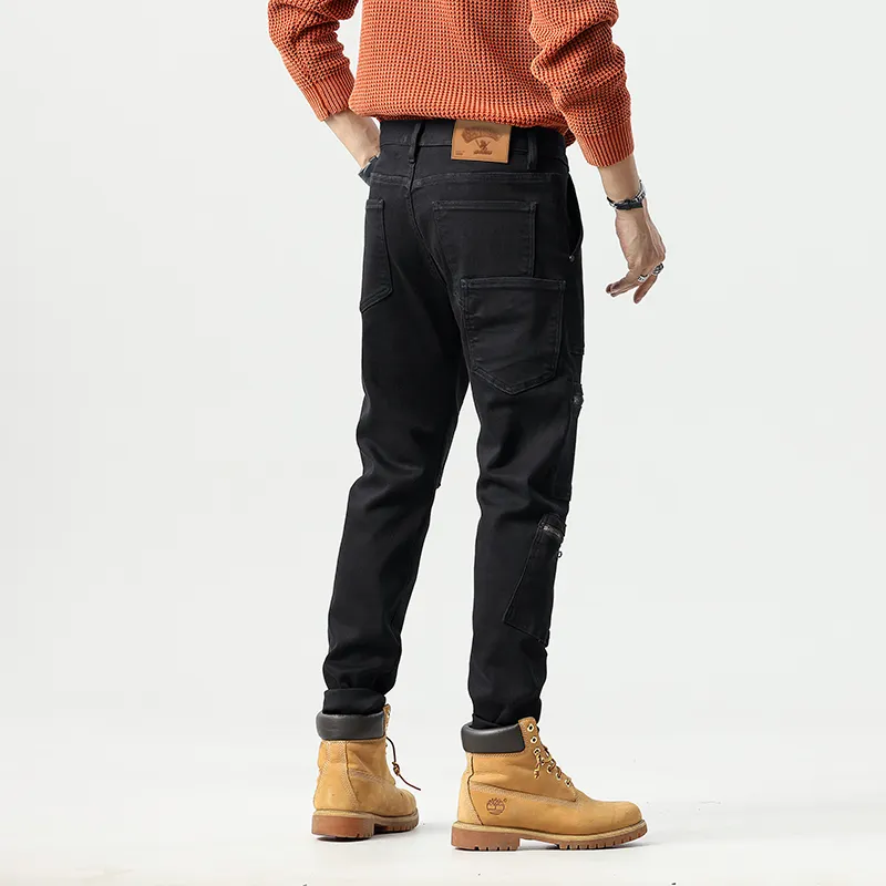 SANTASTIC Jeans Men Black-6