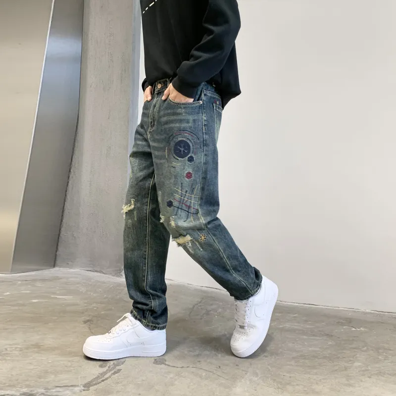 SANTASTIC Jeans Men Blue-4