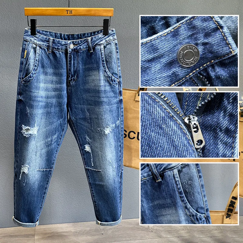 SANTASTIC Jeans Men Blue-4