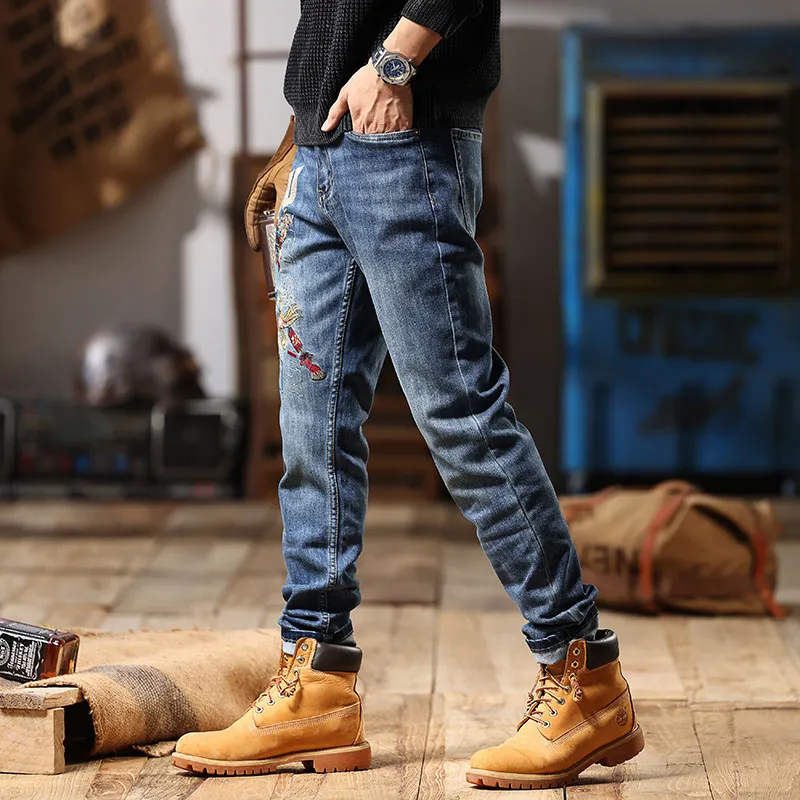 SANTASTIC Jeans Men Blue-5