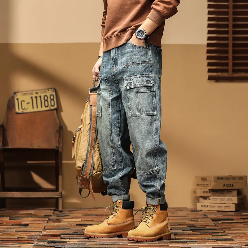 SANTASTIC Jeans Men Blue-6