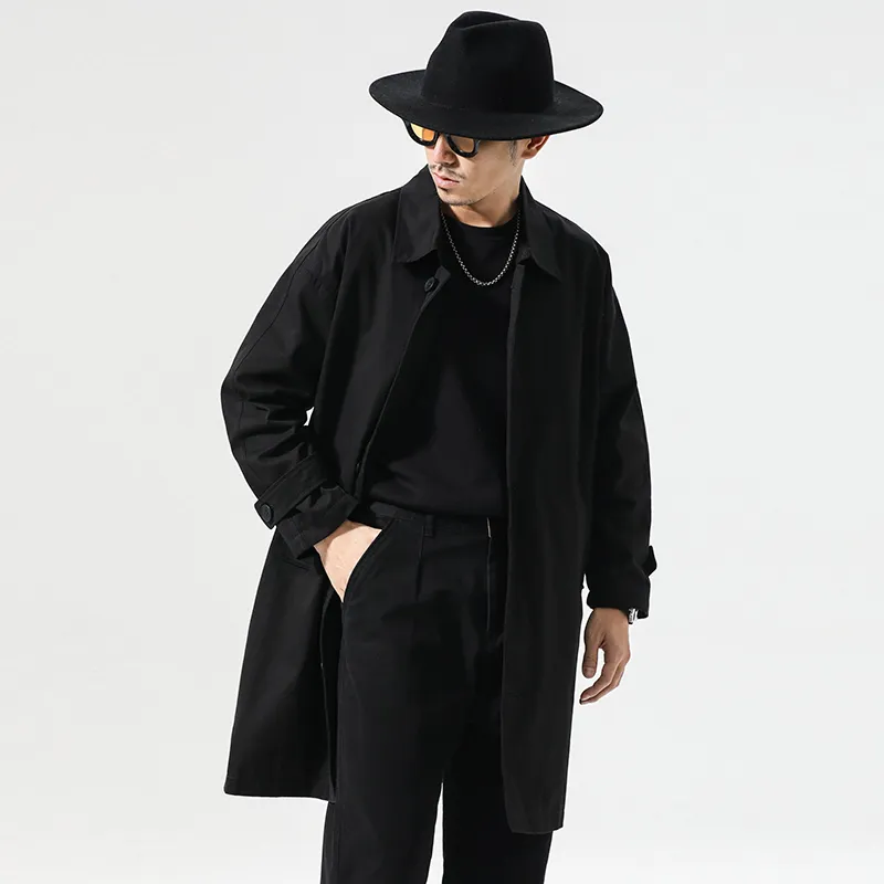 SANTASTIC Trench Coats Men-9