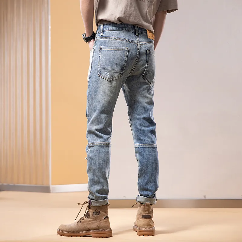 SANTASTIC Jeans Men Blue-5