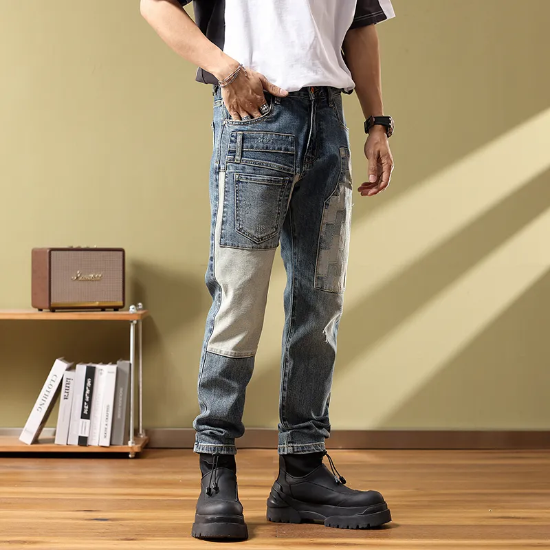 SANTASTIC Jeans Men Blue-5
