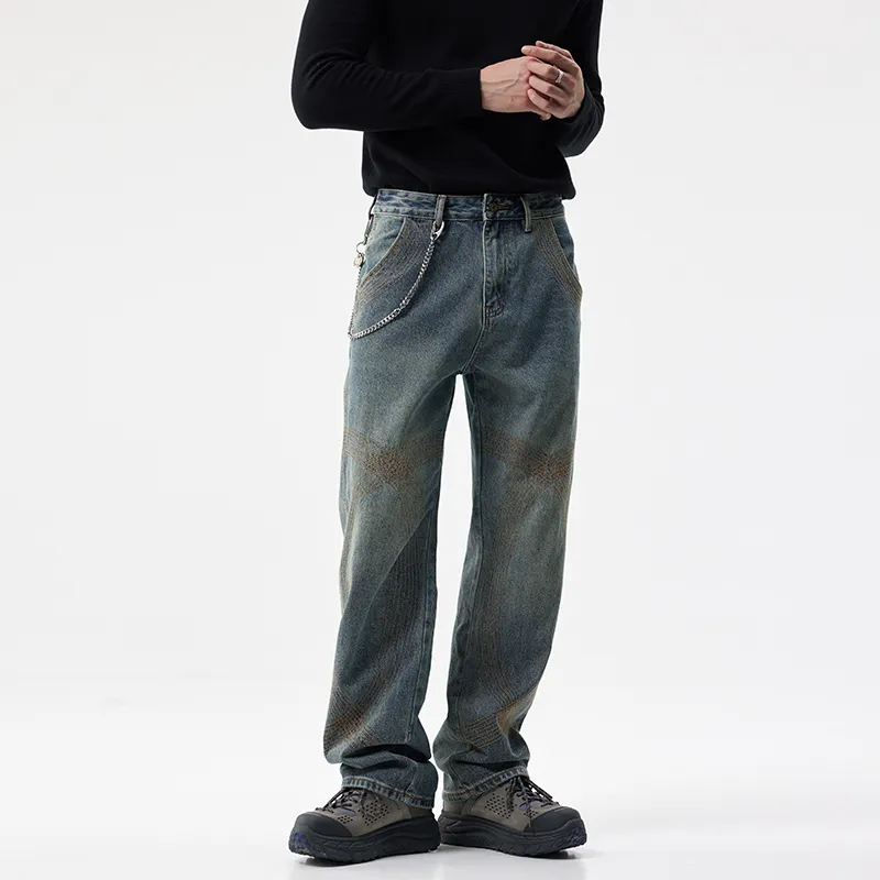 SANTASTIC Jeans Men's Vintage Blue-4