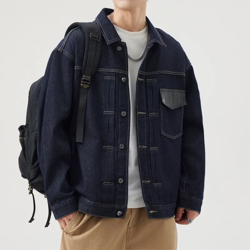 SANTASTIC Denim Jacket Men's Original Indigo-6