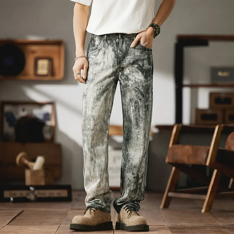 SANTASTIC Jeans Unisex Black Gray-2