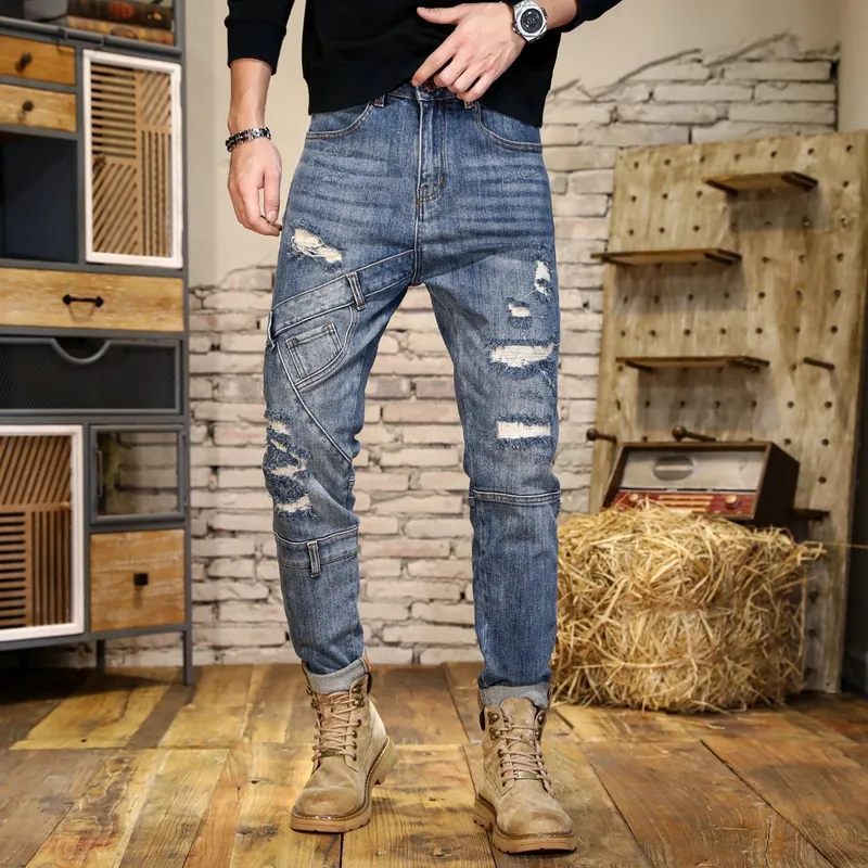 SANTASTIC Jeans Men Blue-2