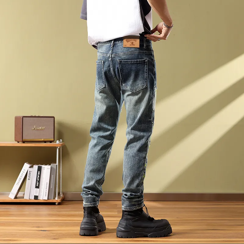 SANTASTIC Jeans Men Blue-5
