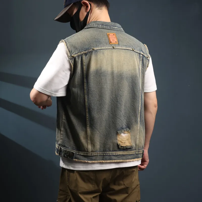 SANTASTIC Vests Men Vintage-6