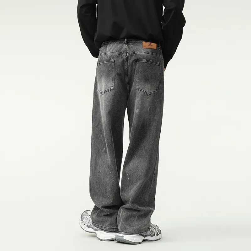 SANTASTIC Jeans Men's Black Gray-6