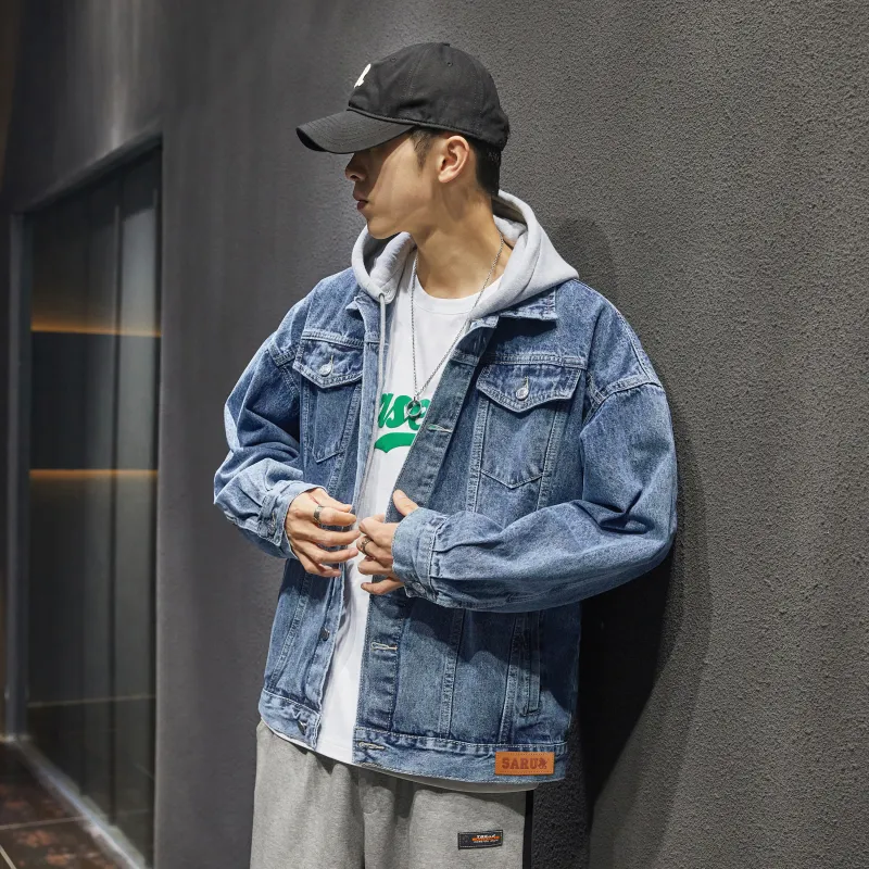 SANTASTIC Denim Jackets Men-17
