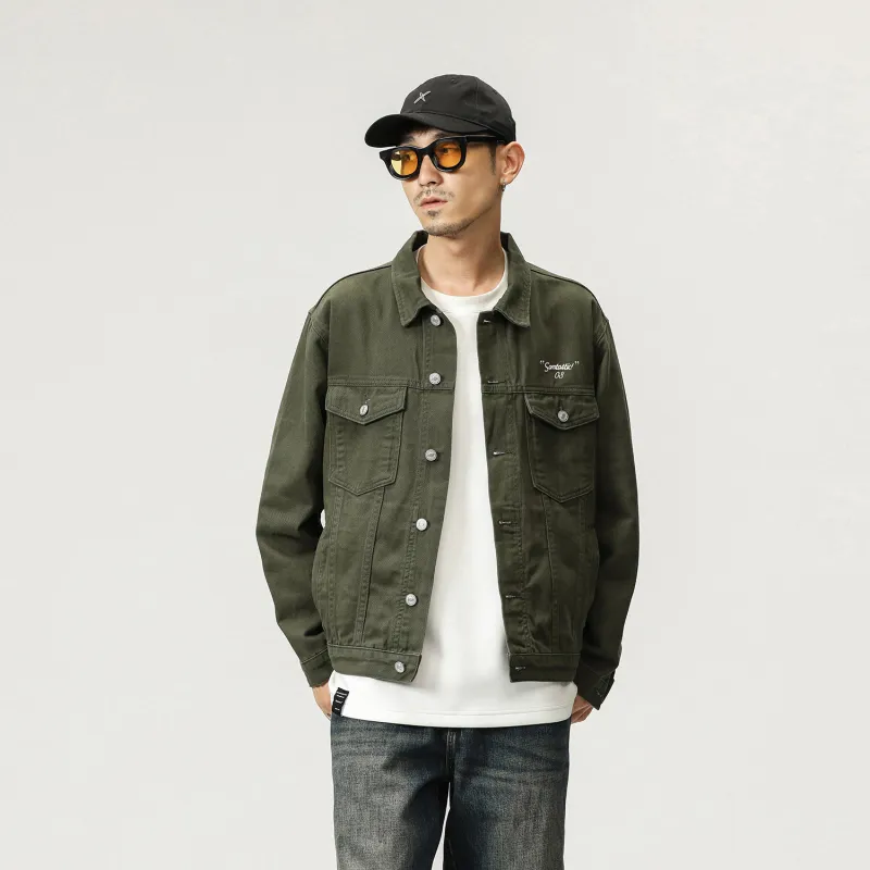 SANTASTIC Denim Jackets Men-3
