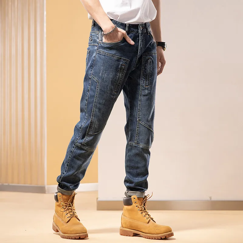 SANTASTIC Jeans Men Blue-4