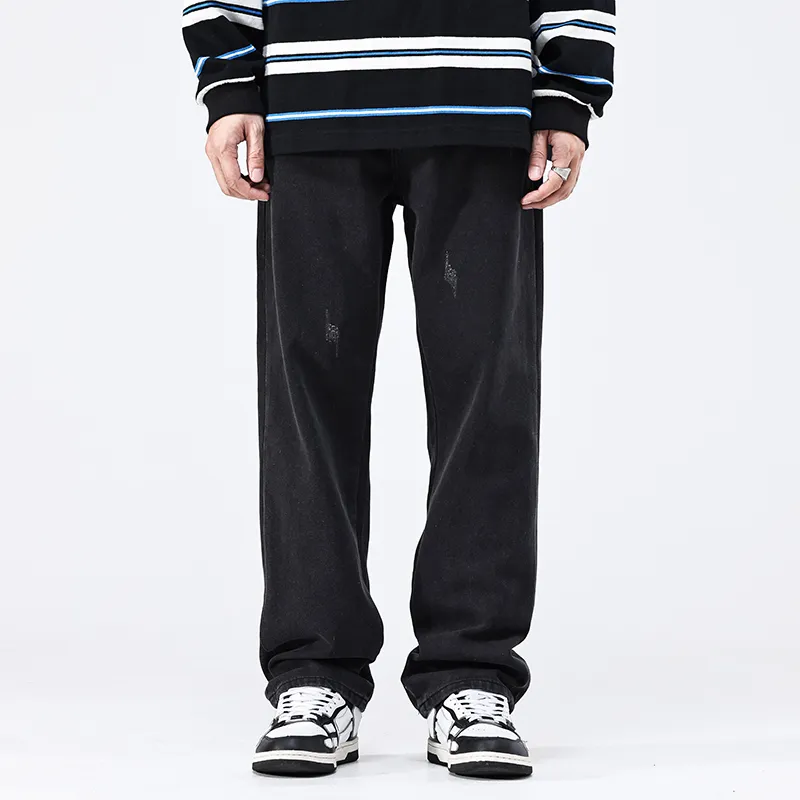 SANTASTIC Jeans Men Black Fleece-Lined-2