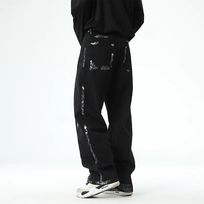 SANTASTIC Jeans Men's Dirty Black-5