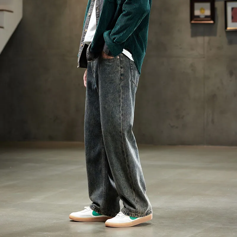 SANTASTIC Jeans Men's Vintage Wall Green-7