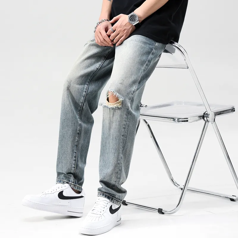 SANTASTIC Jeans Men's Vintage Blue-7