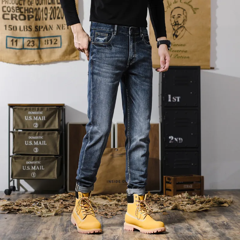 SANTASTIC Jeans Men's Blue Black-5