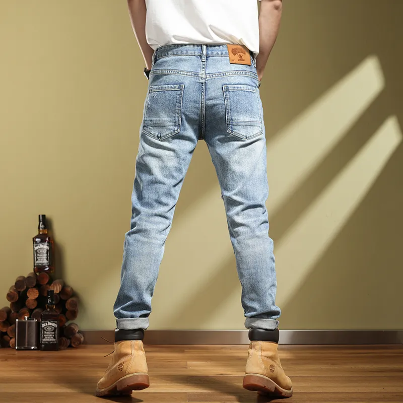 SANTASTIC Jeans Men Blue-4