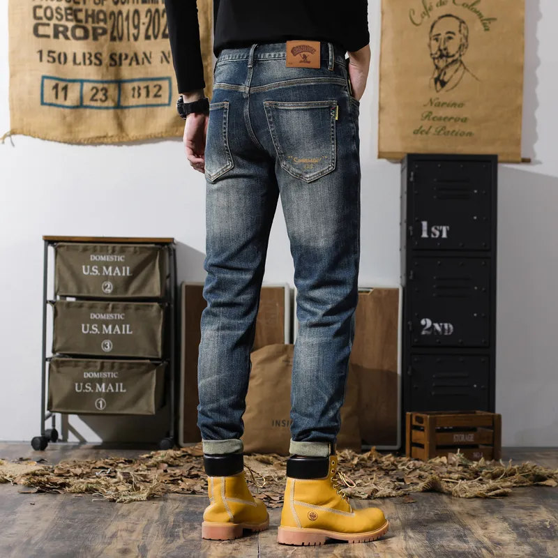 SANTASTIC Jeans Men's Millet Dust Blue-6