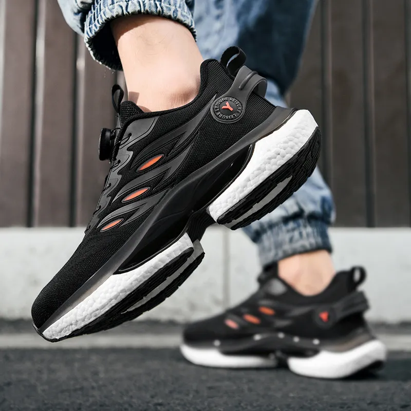 Kuding Anti-Slip And Wear-Resistant Lightweight Low-Top Running Shoes Men's-13