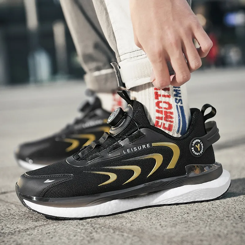 Kuding Cushioning Support Lightweight Low-Top Casual Running Shoes Men's-6