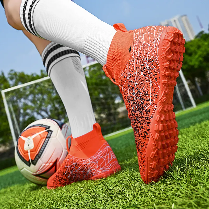 Kuding Anti-Slip Wear-Resistant Soccer Shoes Unisex-35