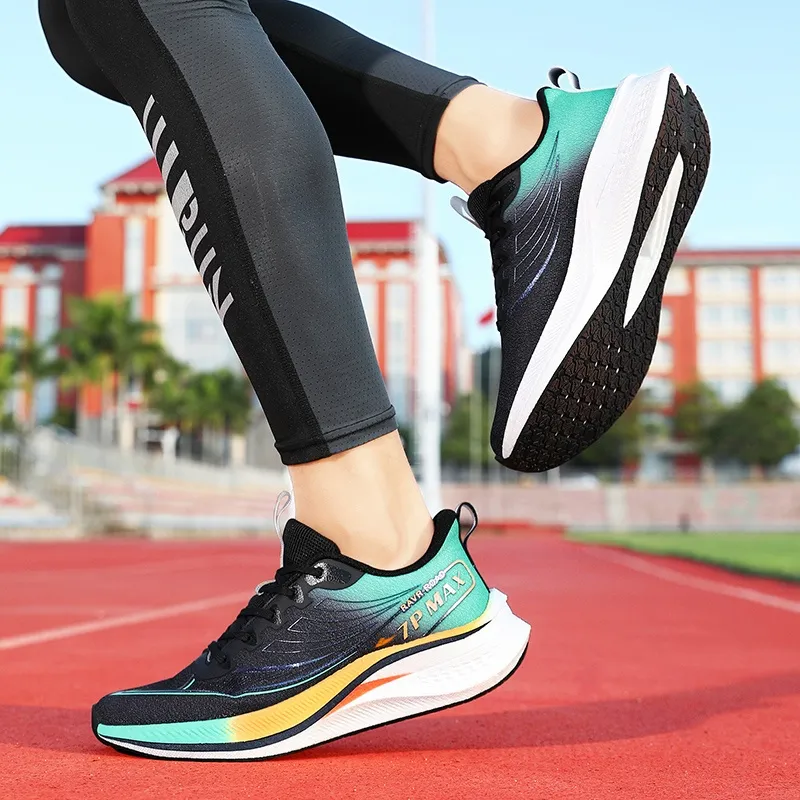 Kuding Cushioned Slip-Resistant Low-Top Casual Running Shoes Unisex-16
