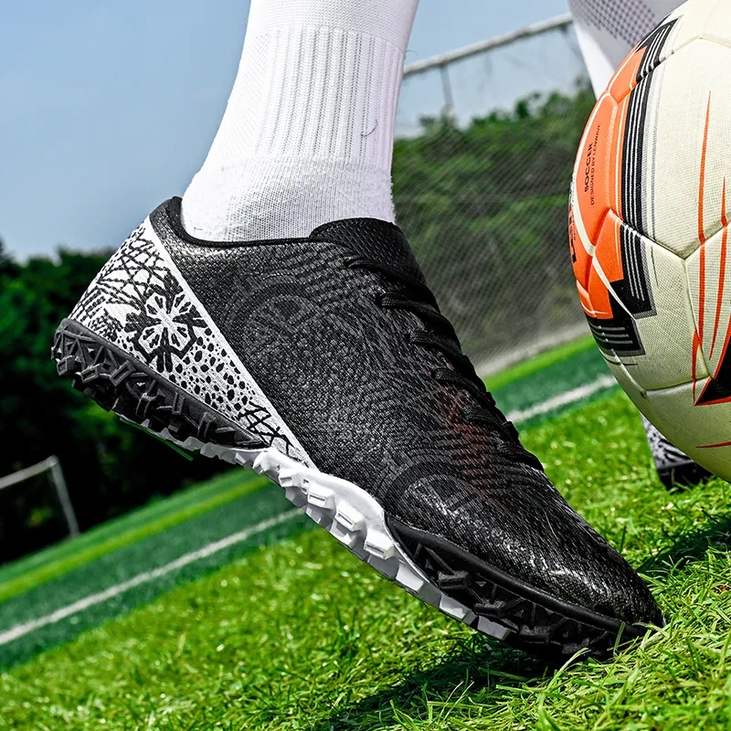 Kuding Soft Ground Firm Ground Anti Slip Wear Resistant Soccer Shoes Unisex-13