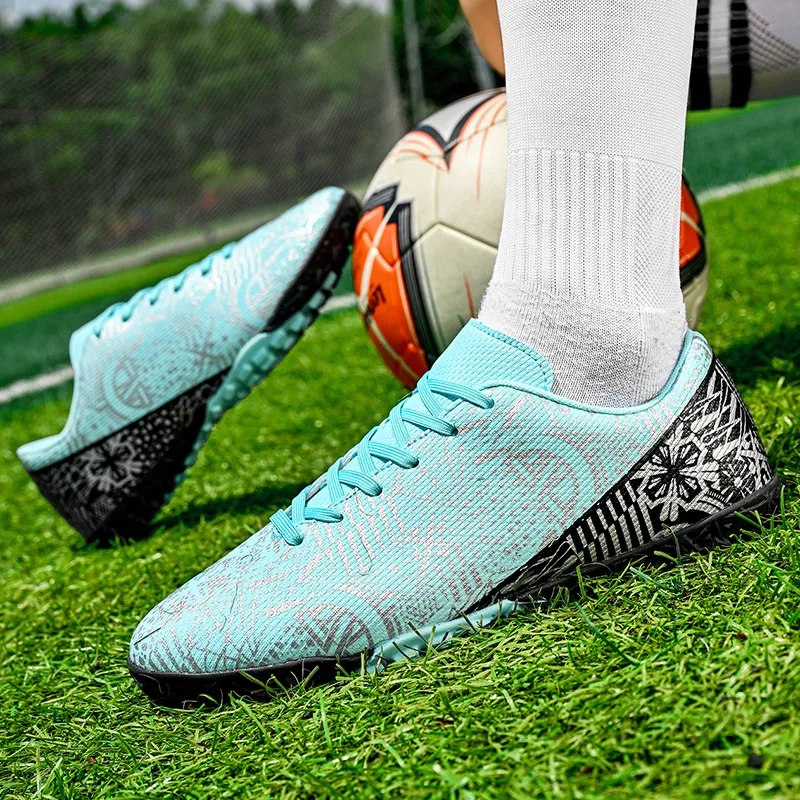 Kuding Soft Ground Firm Ground Anti Slip Wear Resistant Soccer Shoes Unisex-16