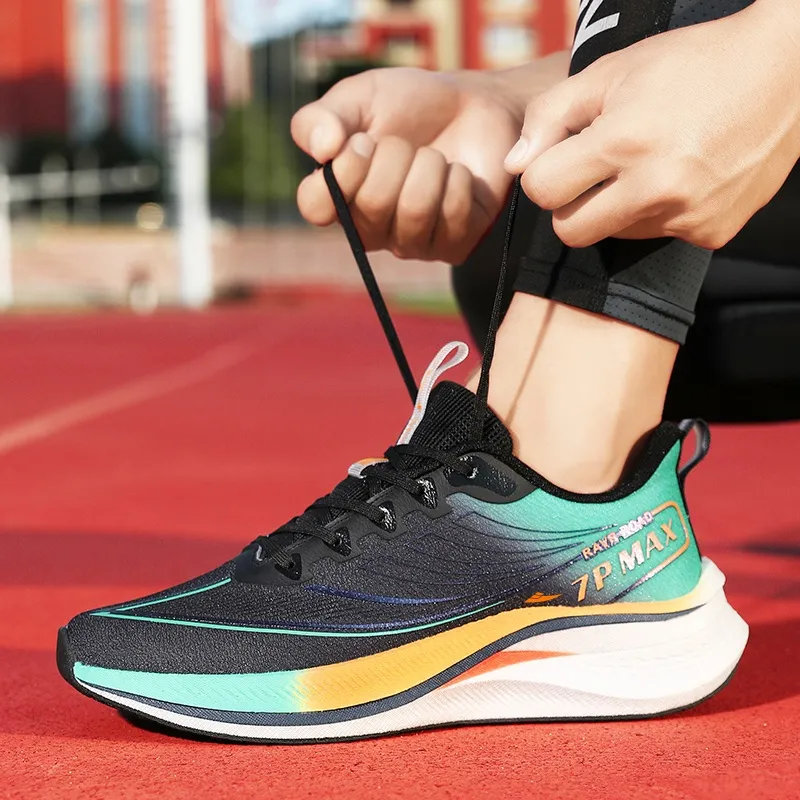 Kuding Cushioned Slip-Resistant Low-Top Casual Running Shoes Unisex-13