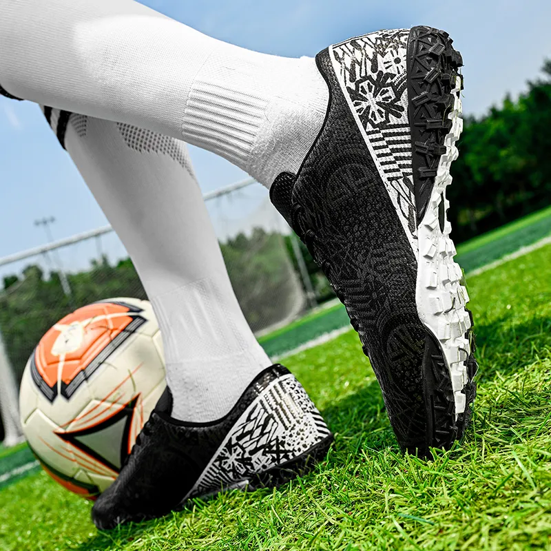 Kuding Soft Ground Firm Ground Anti Slip Wear Resistant Soccer Shoes Unisex-11