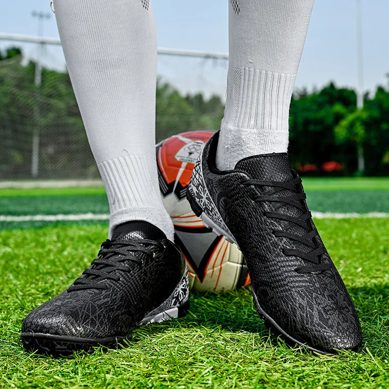 Kuding Soft Ground Firm Ground Anti Slip Wear Resistant Soccer Shoes Unisex-12