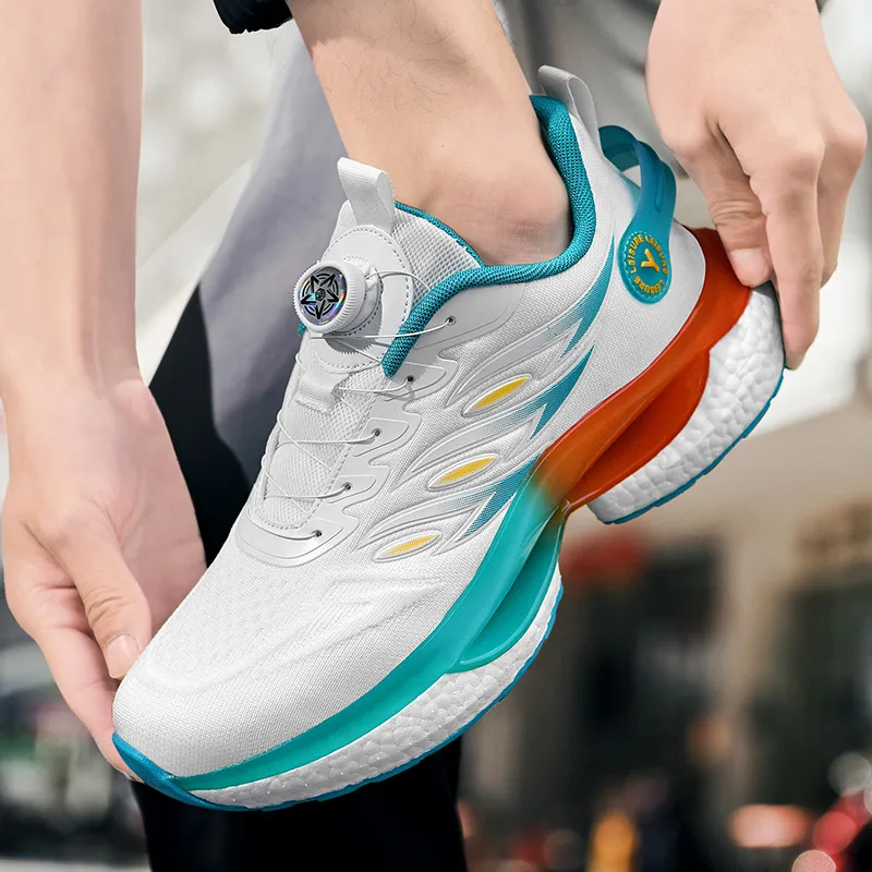 Kuding Anti-Slip And Wear-Resistant Lightweight Low-Top Running Shoes Men's-4