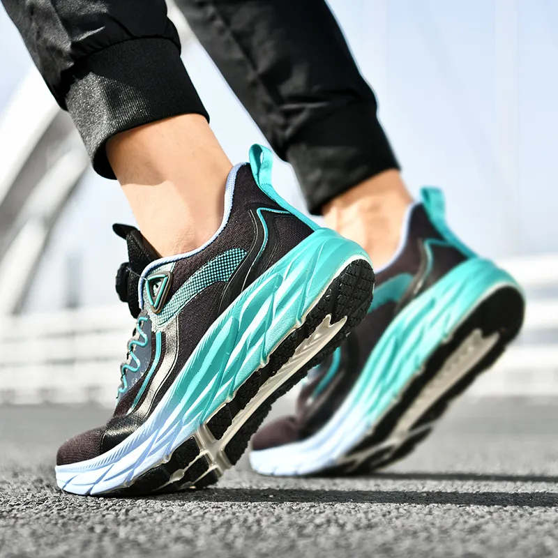 Kuding Durable Breathable Low-Top Running Shoes Unisex-16