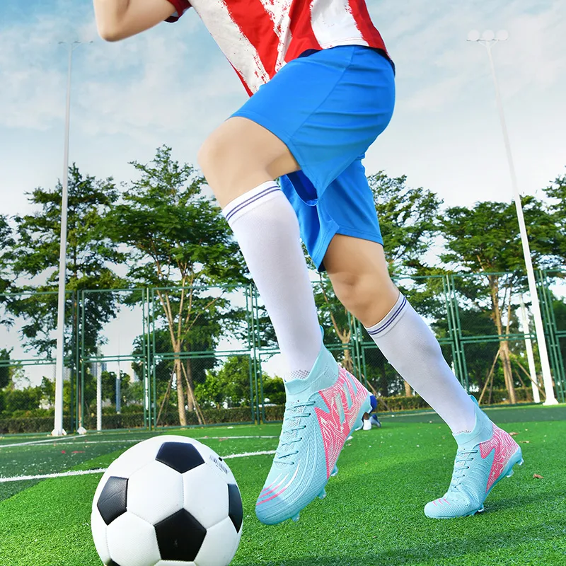 Kuding Cushioning Anti Slip And Wear Resistant Breathable Coverage Soccer Shoes Unisex-3