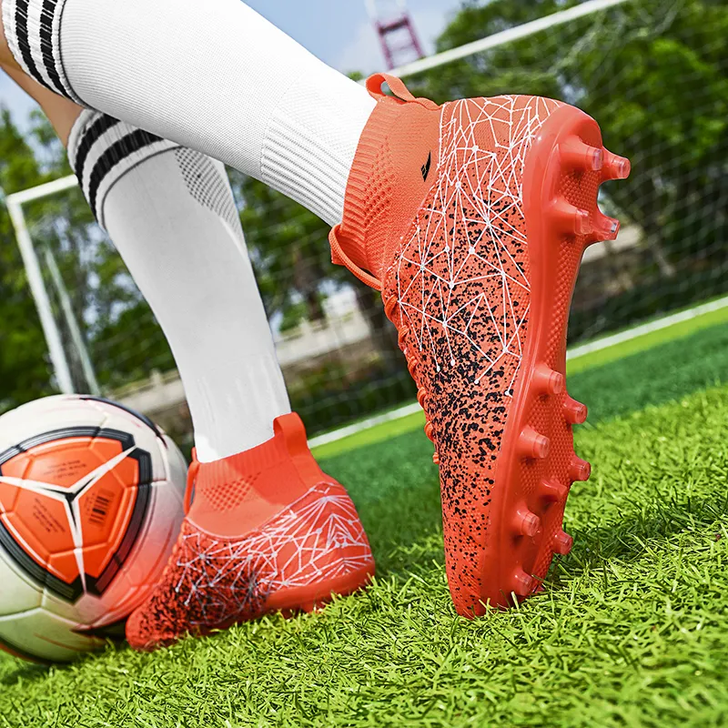 Kuding Anti-Slip Wear-Resistant Soccer Shoes Unisex-17