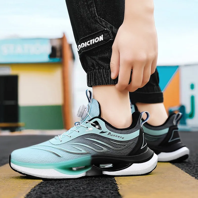 Kuding Cushioning Anti Slip And Wear Resistant Breathable Rebound Low Top Running Shoes Unisex-2